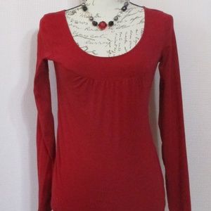 Ann Taylor Loft S long sleeve Top